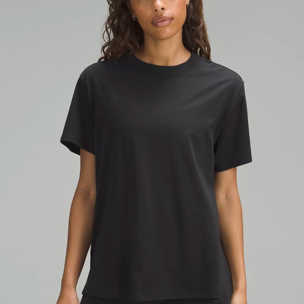 Lululemon All Yours Cotton T-Shirt - Black